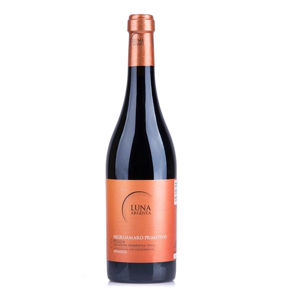 [010040020010119] LUNA ARGENTA NEGROAMARO-MGM 750ml