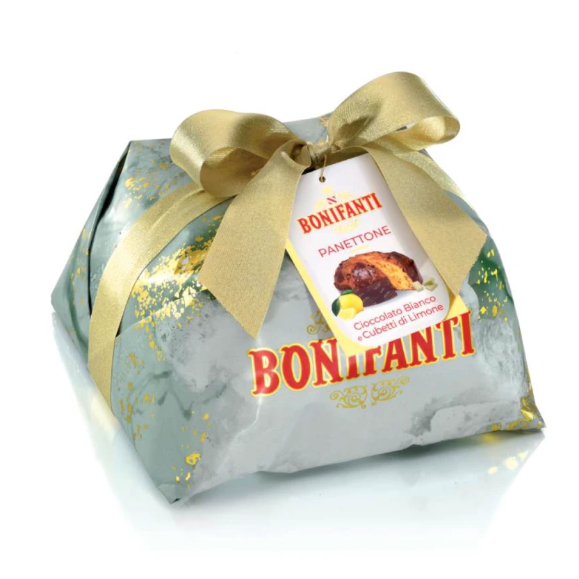 [010040010010033] PANETTONE BONIFANTI LIMON Y CHOCOLATE BLANCO (i117)1KG