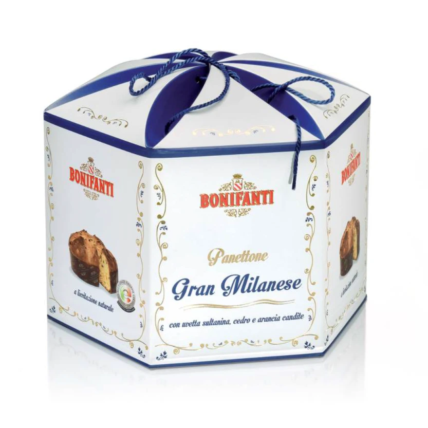 [010040010010017] PANETTONE BONIFANTI MILANESE CAJA (C03) 1KG