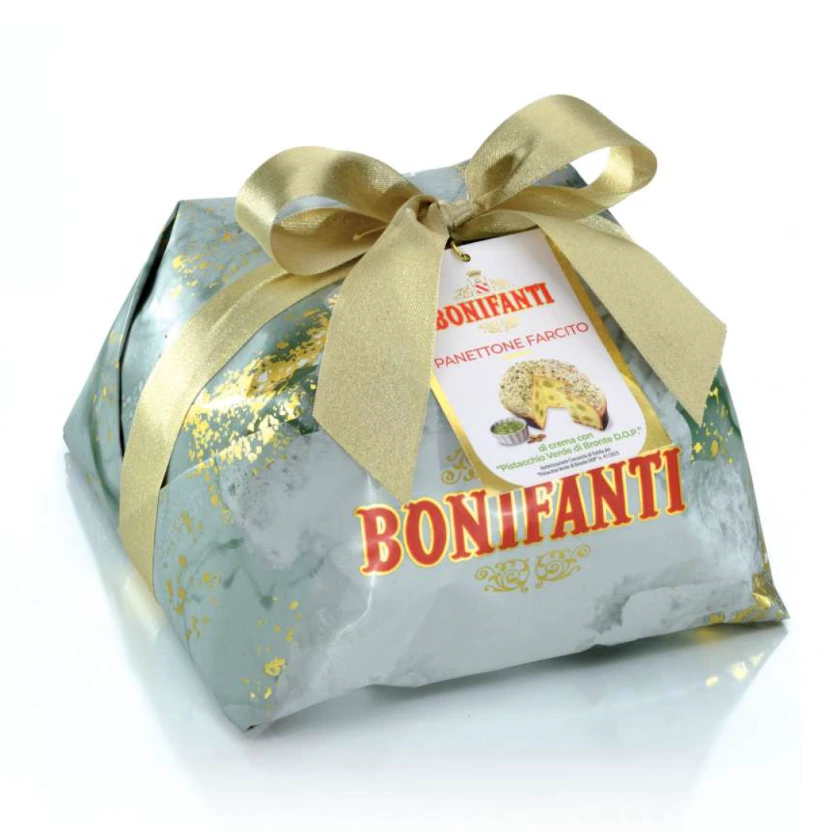 [010040010010054] PANETTONE BONIFANTI RELLENO DE PISTACHO (i37) 750G