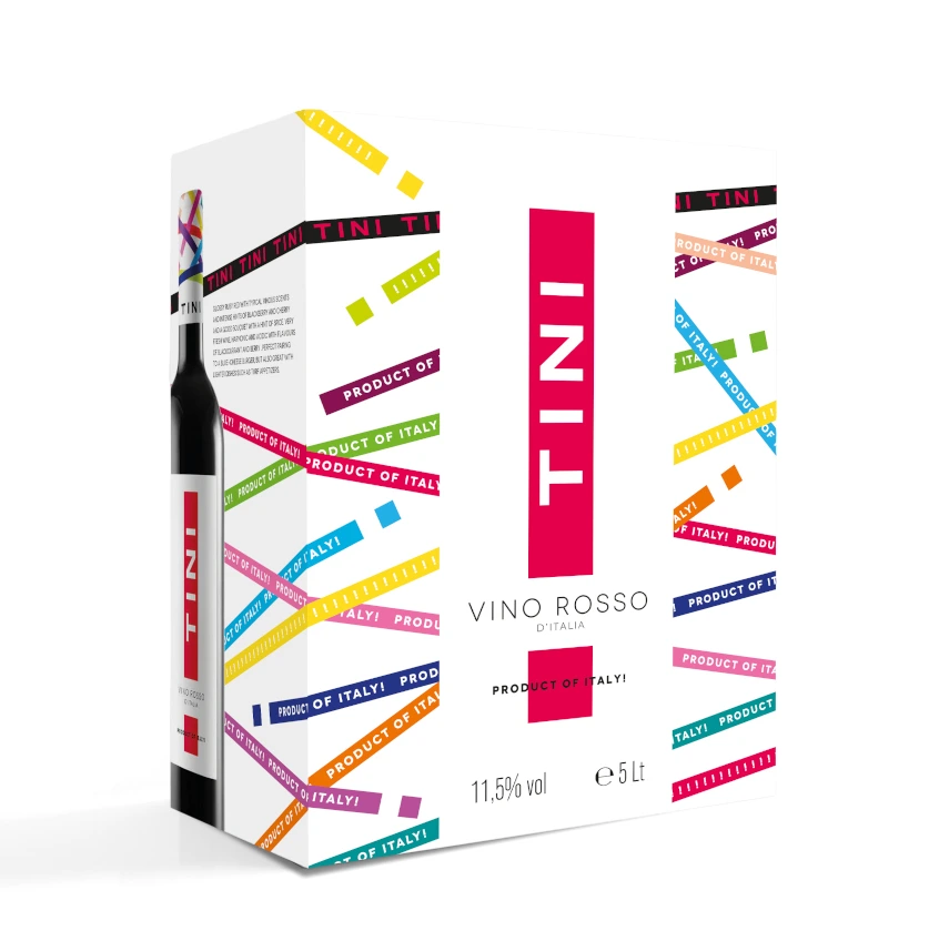TINI ROSSO - CAVIRO CAJA 3L