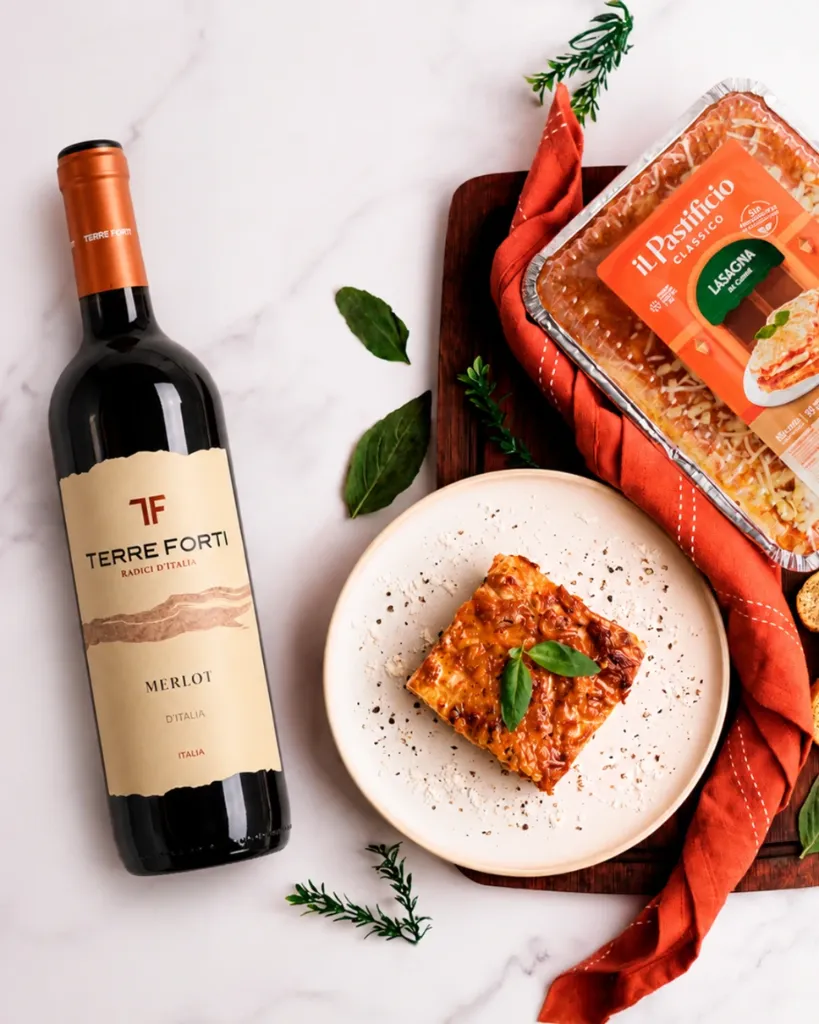 LASAGNA 2KG Y VINO