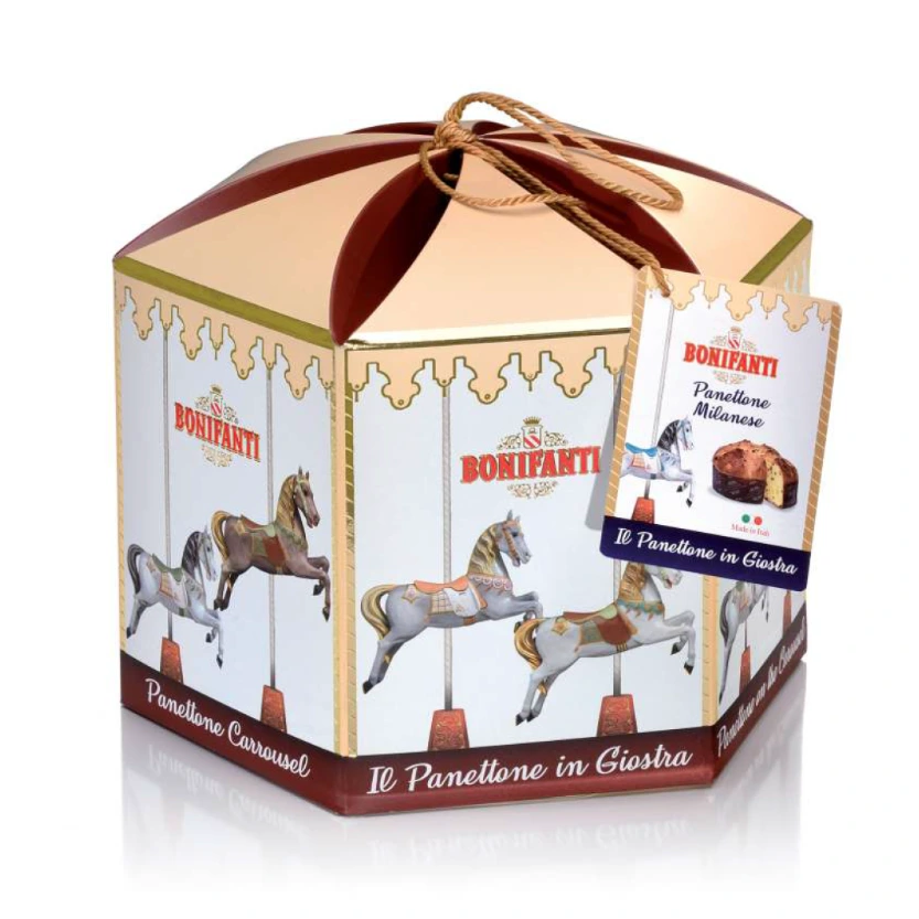 [010040010010045] PANETTONE BONIFANTI MILANESE CAJA GIOSTRA (C15) 1KG